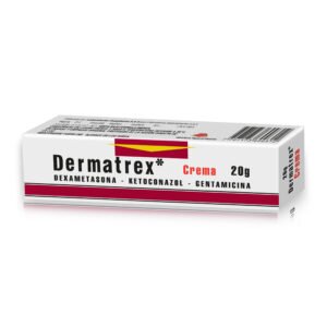 DERMATREX CREMA 20GR - DEXAMETASONA + KETOCONAZOL + GENTAMICINA TUB X 20GR