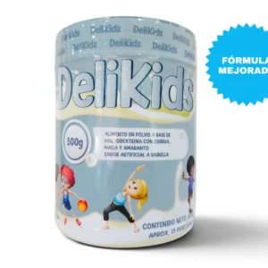 DELIKIDS VAINILLA  - MACA + SOYA FCO X 500 GR