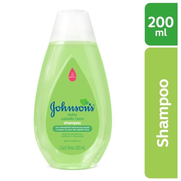 SHAMPOO JOHNSONS BABY MANZANILLA Y AMARILLO FCO X 200 ML