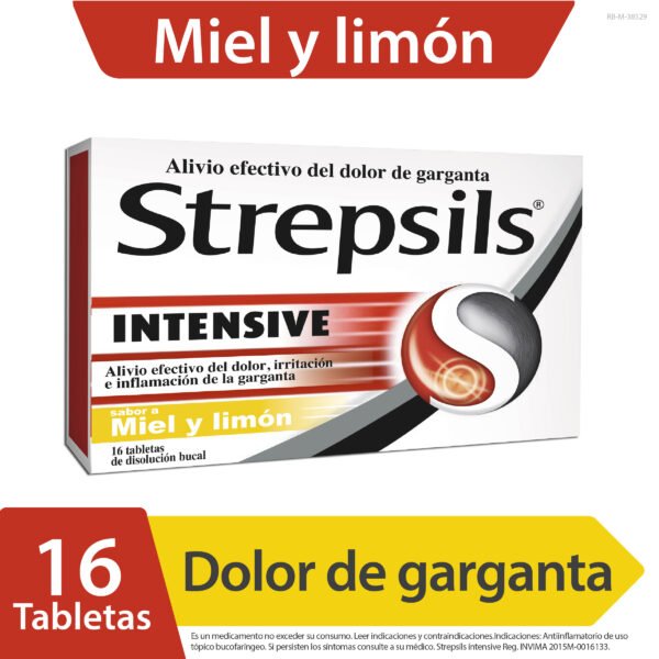 STREPSILS INTENSIVE 8.75MG TAB * BLIS X 4 UNDS