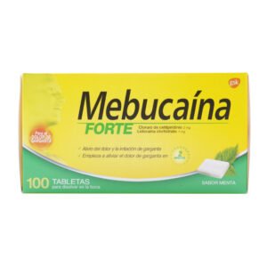 MEBUCAINA FORTE TAB * BLIS X 10 UND