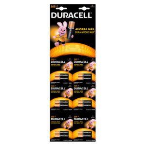 PILA DURACELL ALKALINA AAA * PAQ X 2
