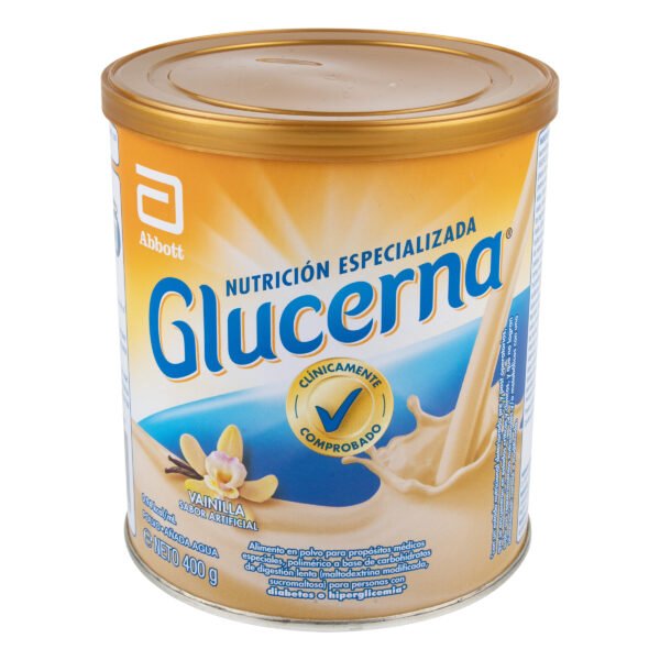 GLUCERNA SR VAINILLA 400 GR LATA X 400GR