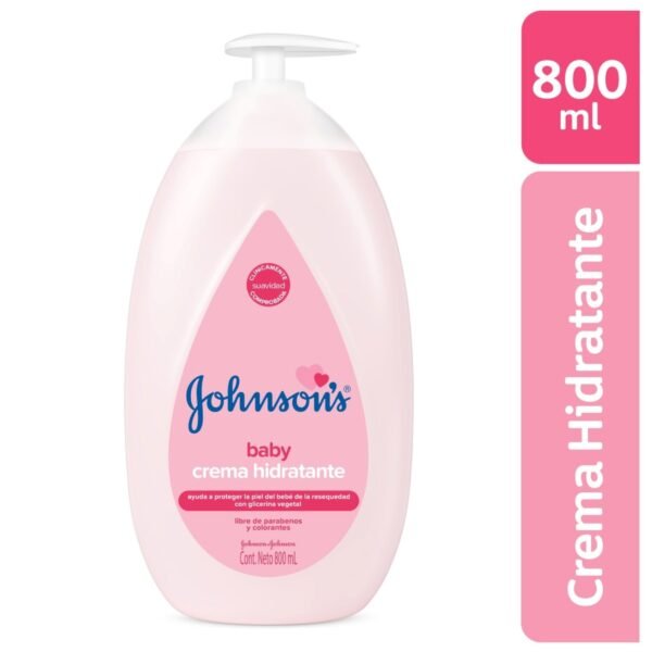 CREMA JOHNSON Y JOHNSON HIDRATANTE BABY FCO X 800 ML