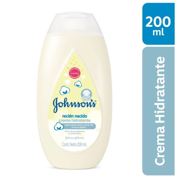 CREMA JHONSONS BABY HIDRATACION INTENSA RECNACIDO FCO X 200ML