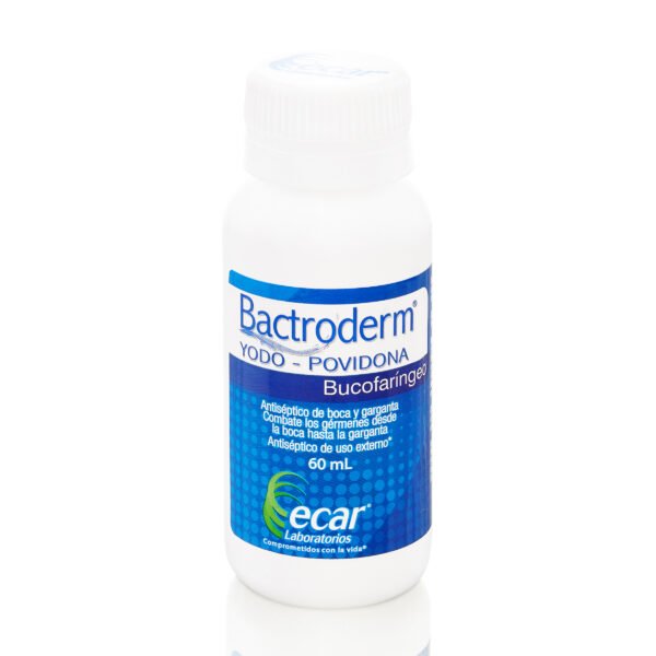 BACTRODERM BUCOFARINGEO- YODOPOVIDONA FCO X 60ML