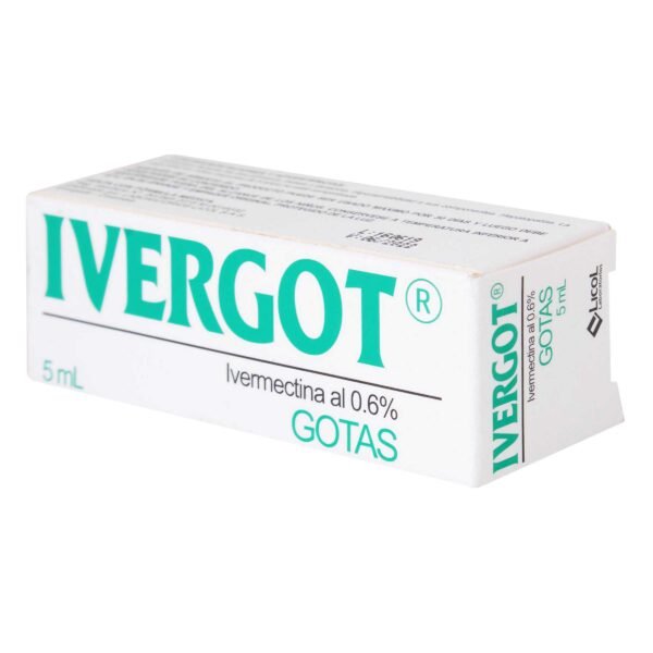 IVERGOT 0.6% GOTAS FCO 5ML