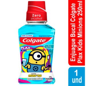 ENJUAGUE BUCAL PLAX  KIDS MINIOS FCO 250ML