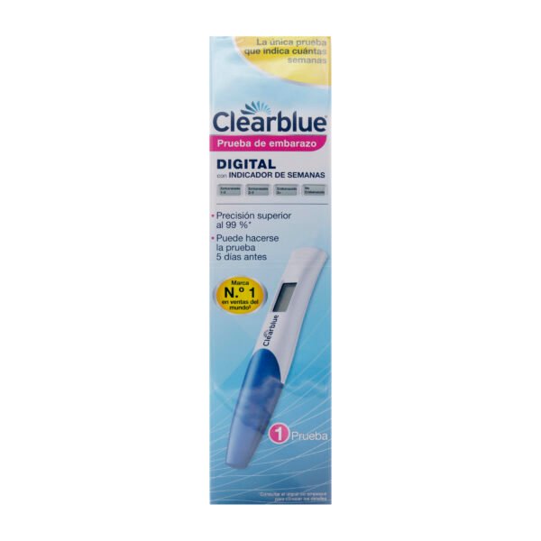 PRUEBA DE EMBARAZO CLEARBLUE DIGITAL UNIDAD