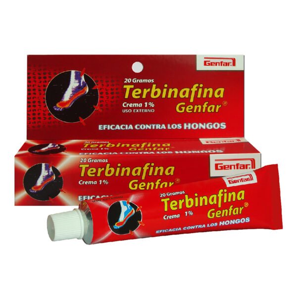 TERBINAFINA CREMA 1% TUB 20 GR