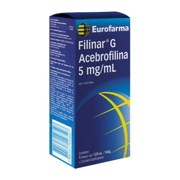FILINAR G ACEBROFILINA 5MG/ML FCO 120 ML