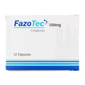 FAZOTEC 500 MG CAPS CAJA X 12 UNDS