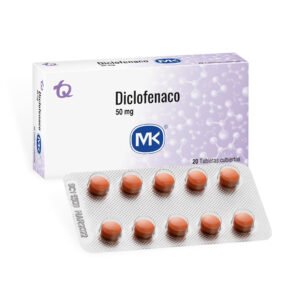DICLOFENACO 50 MG TABLETAS MK CAJA  X 20