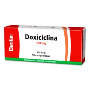 DOXICICLINA 100 MG COMPRIMIDOS CAJA X 10UNDS