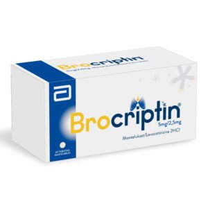 BROCRIPTIN 5/2.5 MG -TABLETA MASTICABLE CAJA X 30