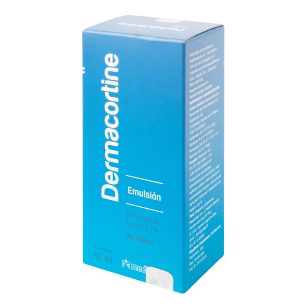 DERMACORTINE  0.1% EMUL - FUROATO DE MOMETASONA FCO X 60 ML