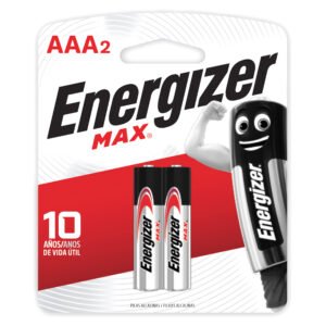 PILAS ENERGIZER AAA PAR