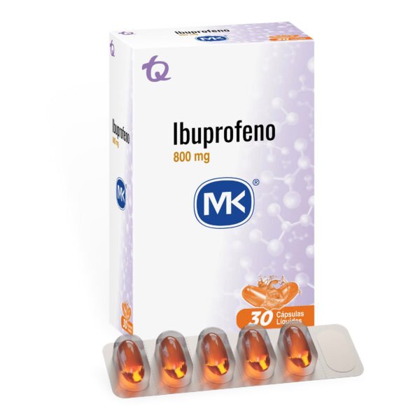 IBUPROFENO 800MG - CAPSULA BLANDA  * UNIDAD