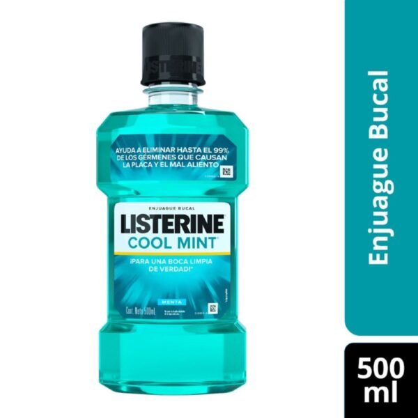 LISTERINE COOL MINT FCO X 500 ML
