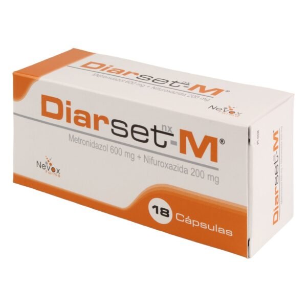 DIARSET M CAPSULAS CAJA X 18 UNDS