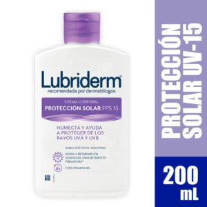 LUBRIDERM LOCION U.V. 15 FCO X 200ML