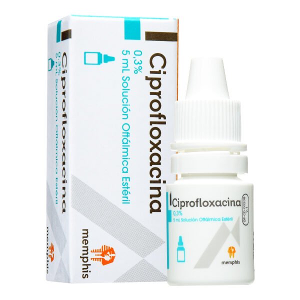 CIPROFLOXACINA 0.3% GOTAS FCO X 5ML