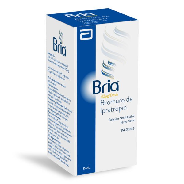 BRIA SPRAY NASAL - BROMURO IPRATROPIO FCO X 214 DOSIS