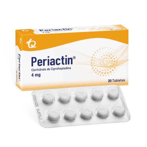 PERIACTIN 4MG CAJA X 20 TABL