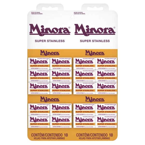 CUCHILLA MINORA CAJA X 5UNDS