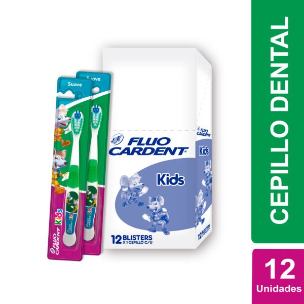 CEPILLO FLUO CARDENT KIDS 0-2 AÑOS**** UNIDAD