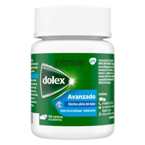 DOLEX AVANZADO 500 MG FCO X 100 UNID