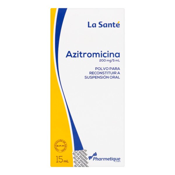 AZITROMICINA 200MG/5ML FCO X 15 ML