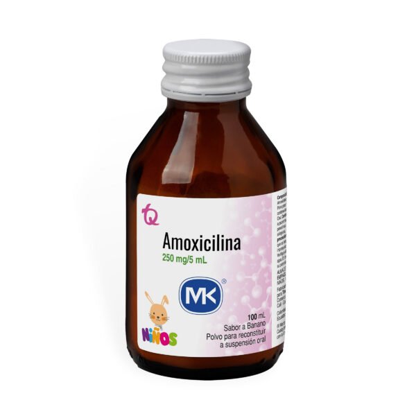 AMOXICILINA 250 MG - POLVO RECONSTITUIR A SUSPENSION FCO X 100 ML
