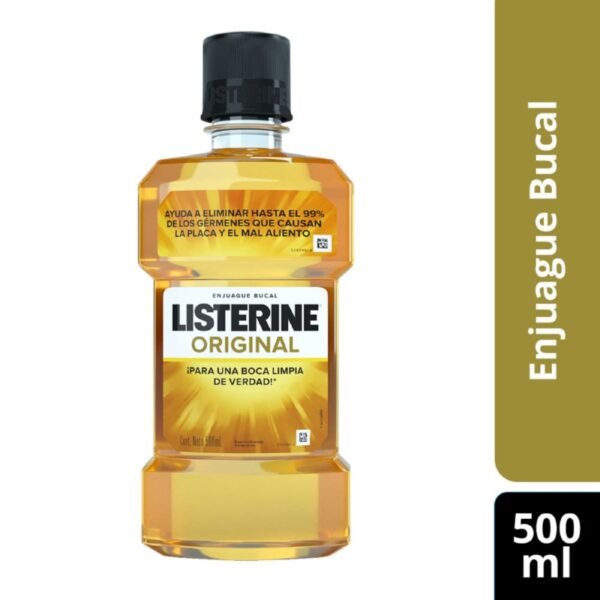 LISTERINE LIQUIDO ORIGINAL FCO X 500 ML