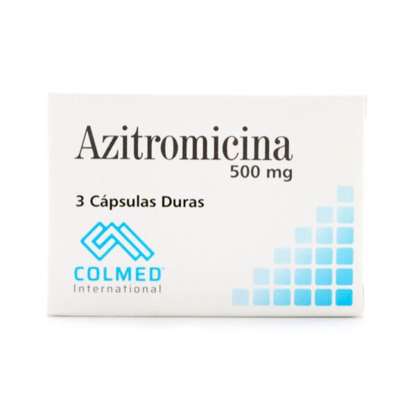 AZITROMICINA 500 MG COLMED CJ X 3 CAP