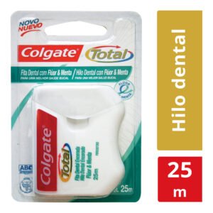 HILO DENTAL COLGATE TOTAL FLUOR MENTA 25 MTS