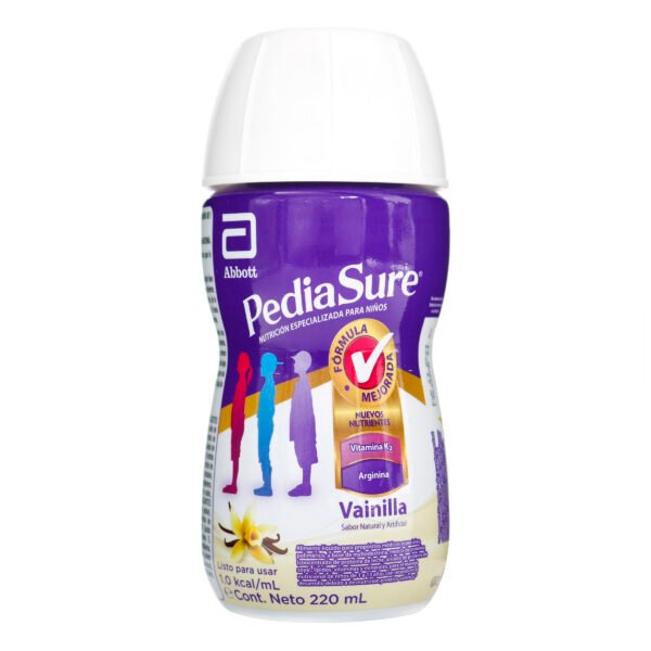 PEDIASURE LIQUIDO VAINILLA BOTELLA FCO X 220 ML