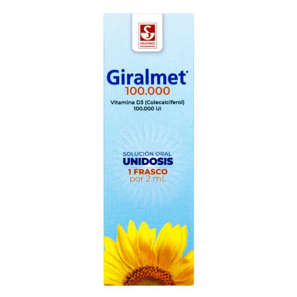 GIRALMET 100.000 UI  - SOLUCION ORAL FCO X 2 ML