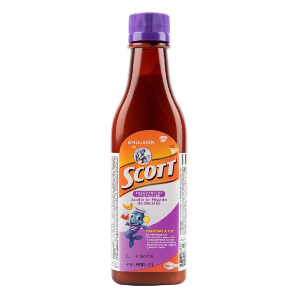 EMULSION SCOTT FRUTA TROPICAL FCO X 180 ML