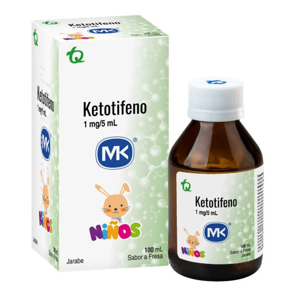 KETOTIFENO 1 MG JARABE FCO X 100ML