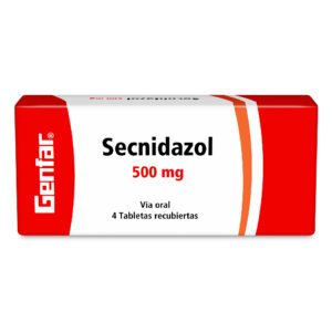 SECNIDAZOL 500 MG TABLETAS CJ X 4 UND
