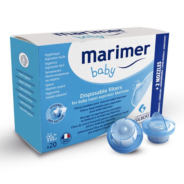 MARIMER BABY 20 FILTROS DESECHABLES+2BOQ CAJA X 20