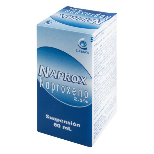 NAPROX 2.5 % FCO X 80 ML