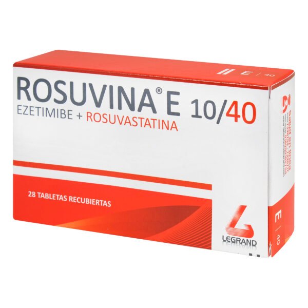 ROSUVINA E 10/40 MG CAJA X 28 TAB