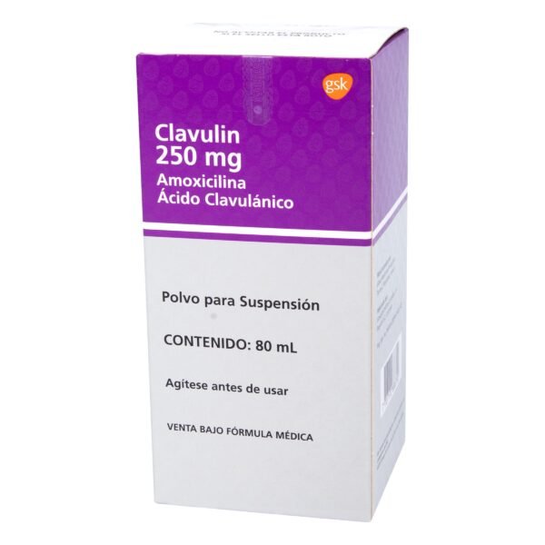 CLAVULIN  250MG/62.5MG SUSP - AMOXICILINA + CLAVULANICO FCO.X80ML