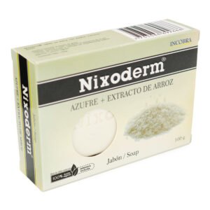 JABON NIXODERM AZUFRE EXTRAC.ARROZ BARRA X 100 GR