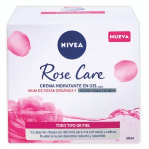 NIVEA AGUA DE ROSAS CREMA HIDRAT. FCO X 50 ML
