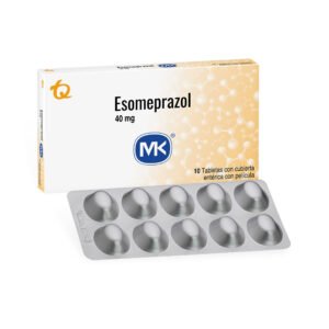 ESOMEPRAZOL 40 MG CAJA X 10 TBS
