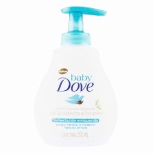 JABON DOVE BABY LIQUIDO HUMEC.ENRI. FCO X 200 ML