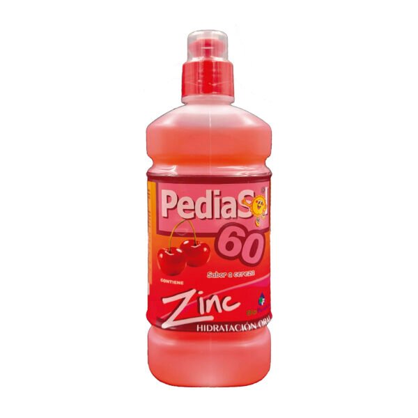 PEDIASOL ZINC 60 CEREZA FCO X 500 ML